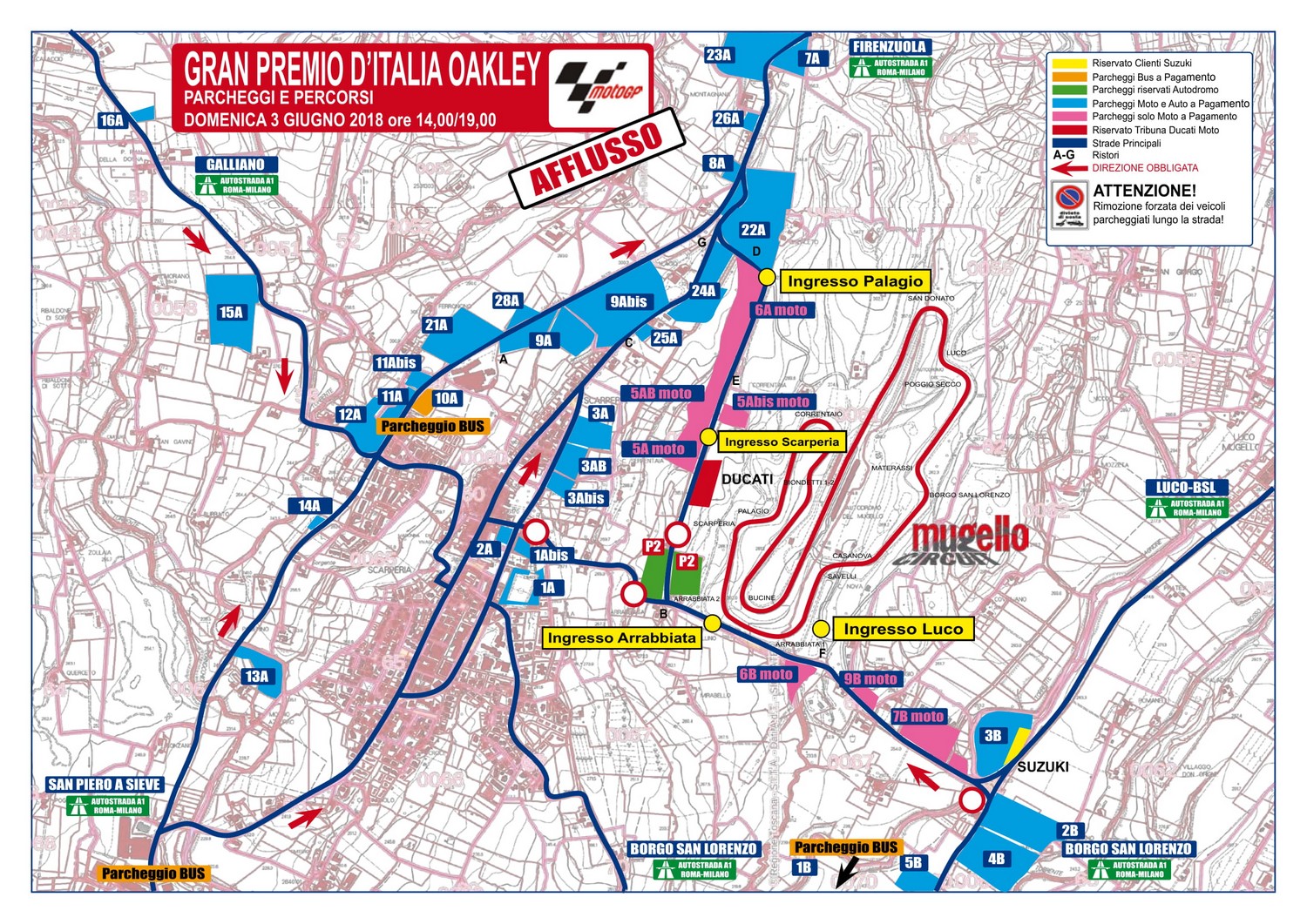 Afflusso Parcheggi 2018-1