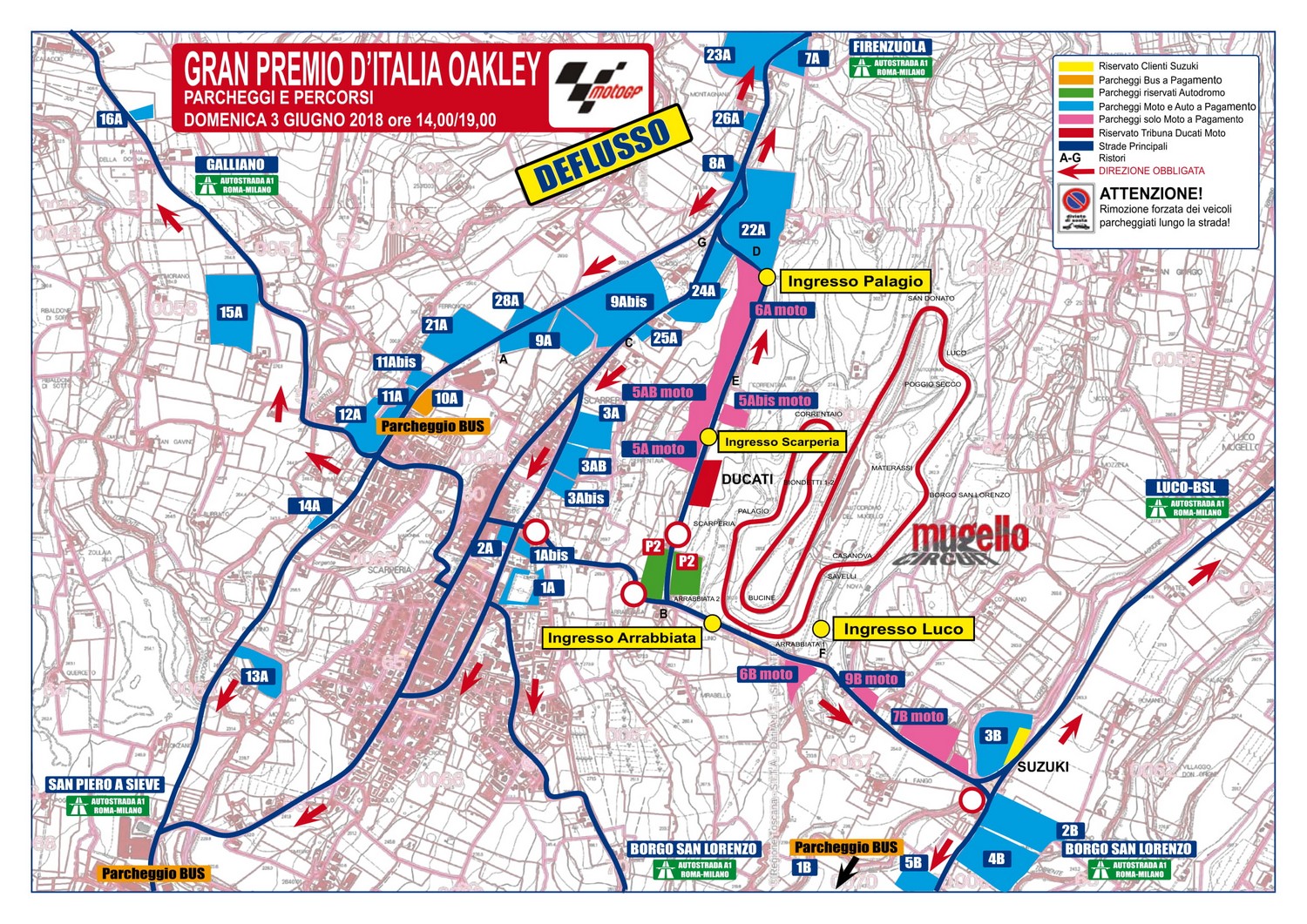 Motomondiale Mugello. Tutto quello che c'è da sapere per viabilità, parcheggi, sicurezza e altro