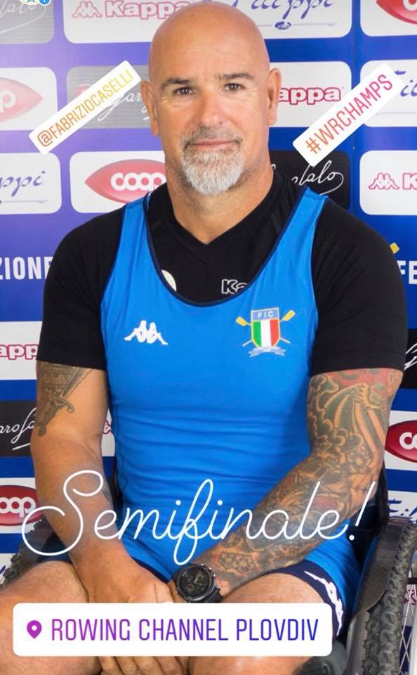 Fabrizio Caselli centra la semifinale dei Mondiali Assoluti di Plovdiv nel singolo PR1 maschile