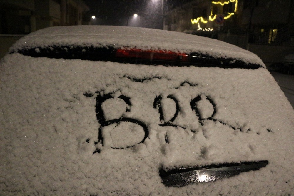 Aggiornamento neve. Strade imbiancate in Mugello, spalaneve e spargisale in uscita