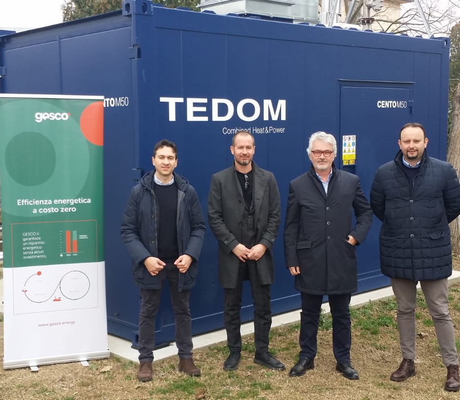 Risparmio energetico al Centro Piscine. Arriva la cogenerazione