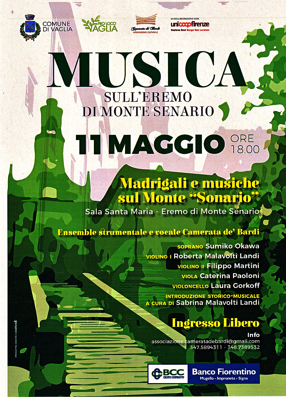Madrigali e Musiche all'Eremo di Monte Senario. Info