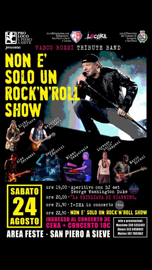 Vasco Rossi Tribute: Successo per "Non è solo Rock 'N Roll Show". La diretta live e le video interviste