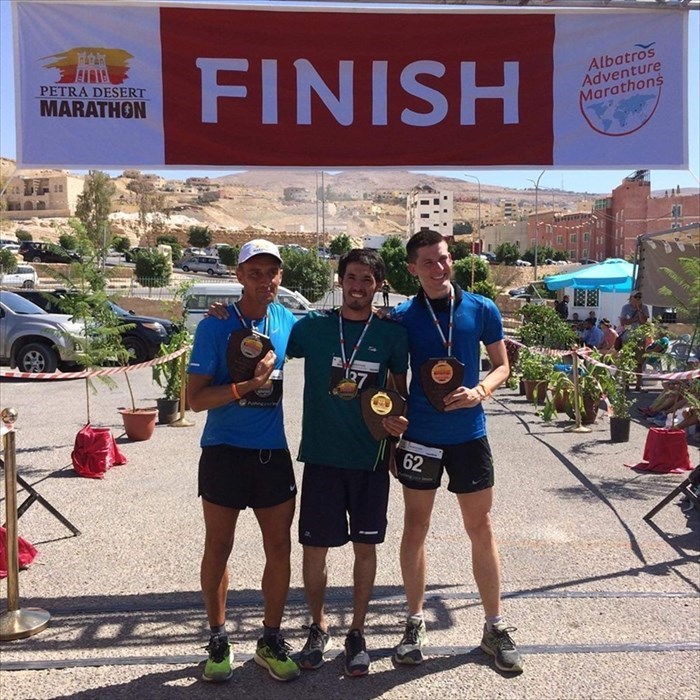 il podio dei vincitori