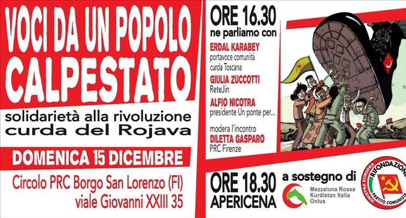 La locandina dell'iniziativa