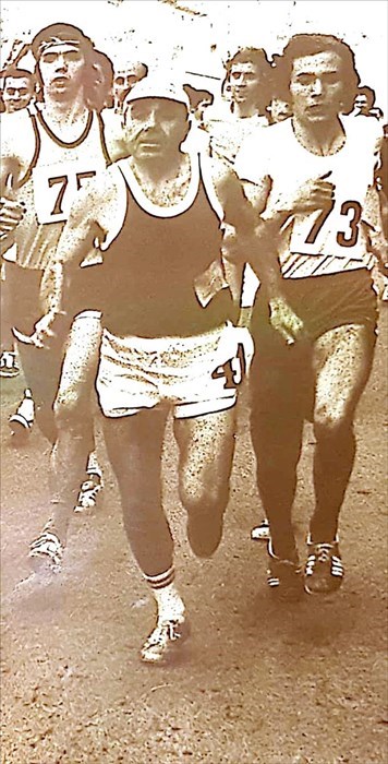 Antonio Cordone, anche in età avanzata era un appassionato maratoneta.