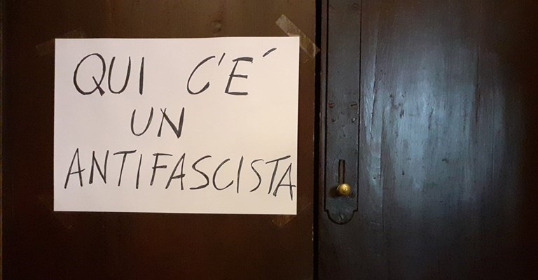la porta dell'ufficio del Sindaco Nardella