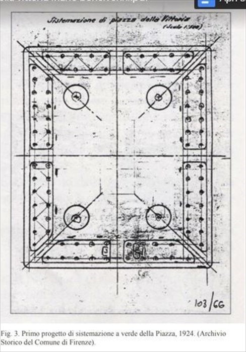 Il progetto a verde del 1924