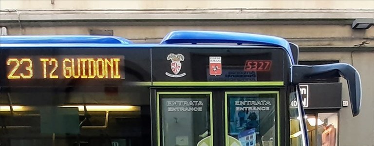 Bus Ataf nel centro di Firenze