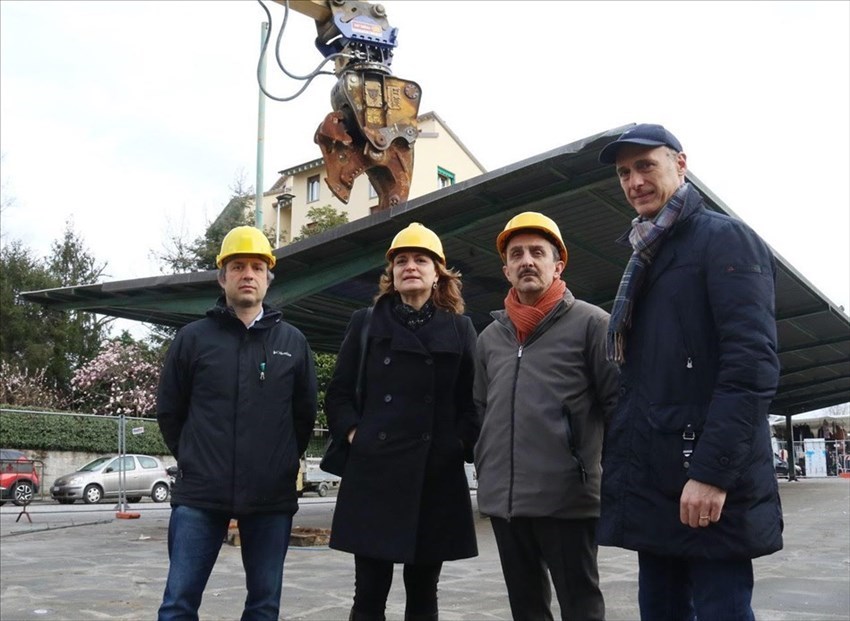 Il sopralluogo odierno