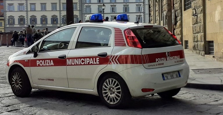 controlli in centro della municipale