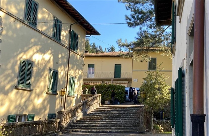 Parte della struttura che dovrebbe ospitare il centro