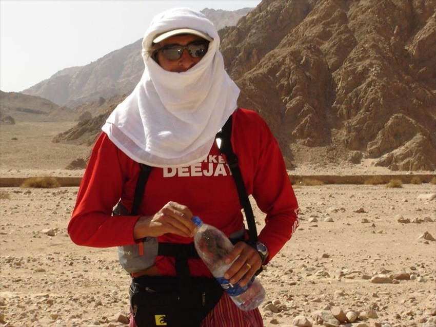 Michele Innocenti titolare di I Run in corsa "estrema" nel deserto del Sinai
