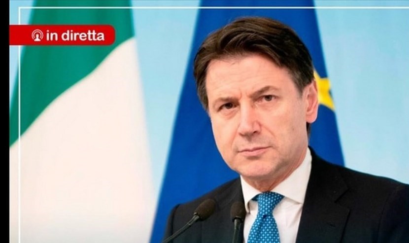 Il presidente del Consiglio Conte