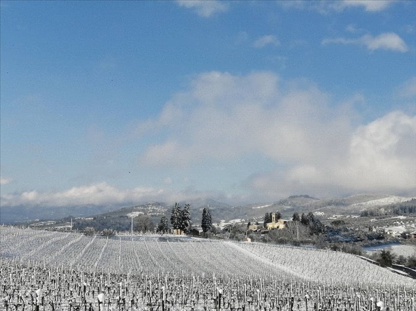 Neve a Torri (Rignano sull'Arno)