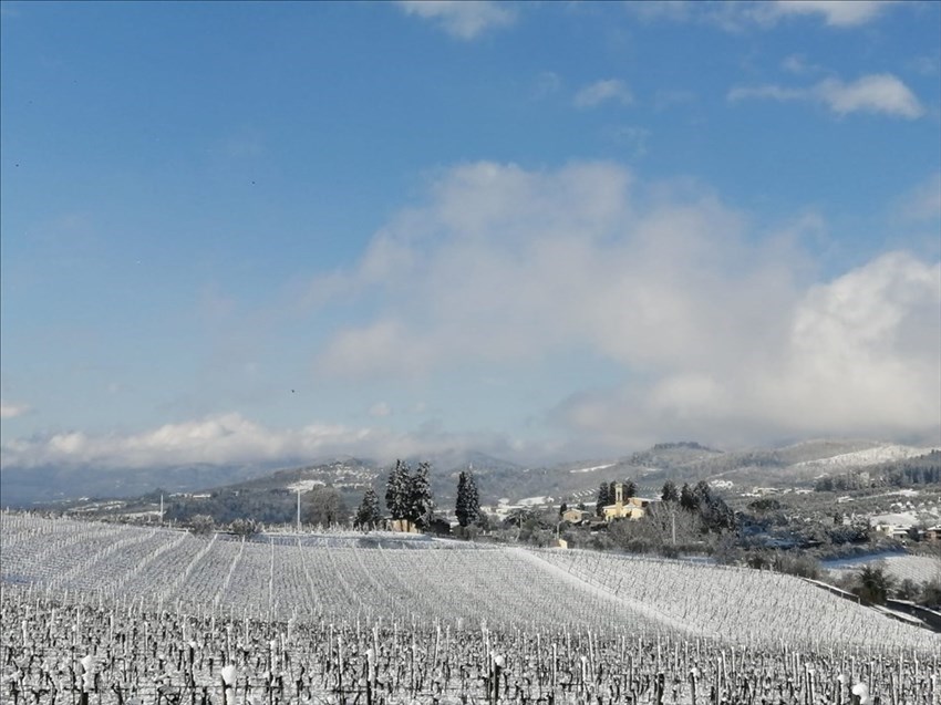 Neve a Torri (Rignano sull'Arno)
