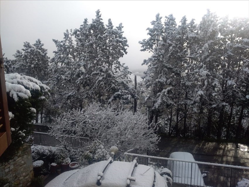 Neve a Bombone (Rignano sull'Arno)