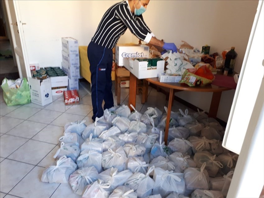 il confezionamento dei pacchi