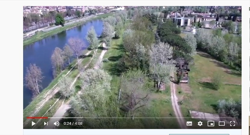 Riprese di Firenze da drone della Prefettura fiorentina
