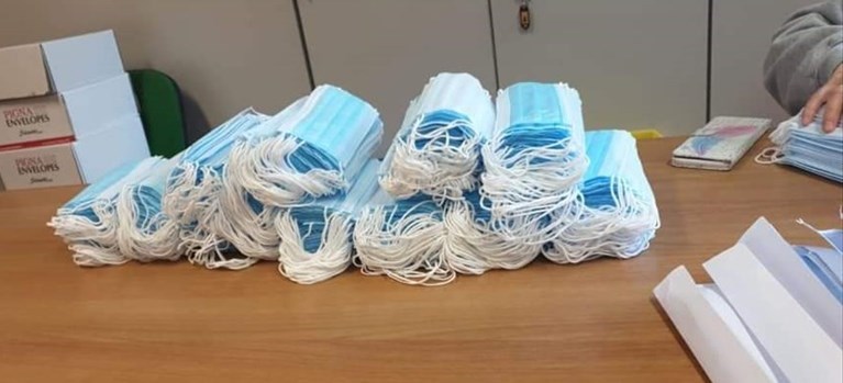 Consegna Mascherine a Pontassieve