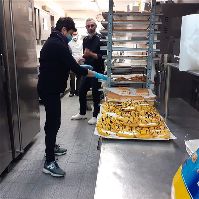 In cucina da Serafini