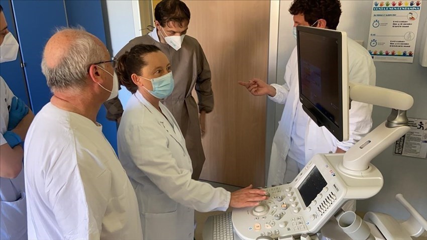 Le strumentazioni arrivate in ospedale