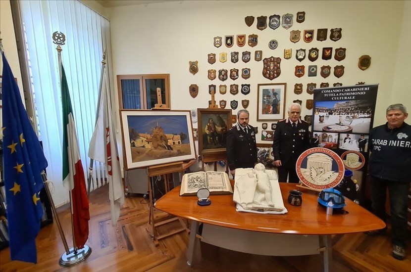 Carabinieri nucleo tutela patrimonio culturale