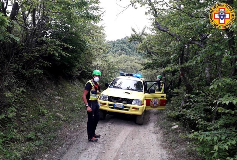 Soccorso alpino. L'intervento a Palazzuolo