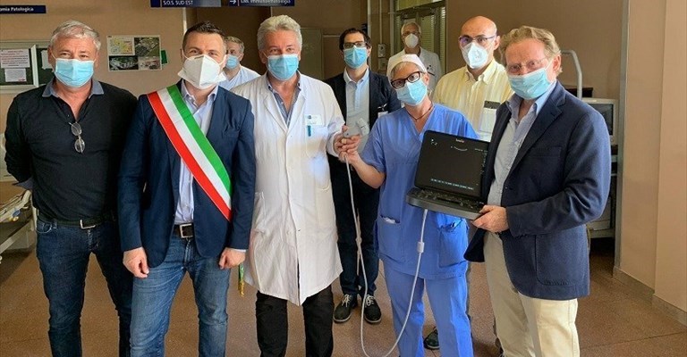 Il momento della consegna