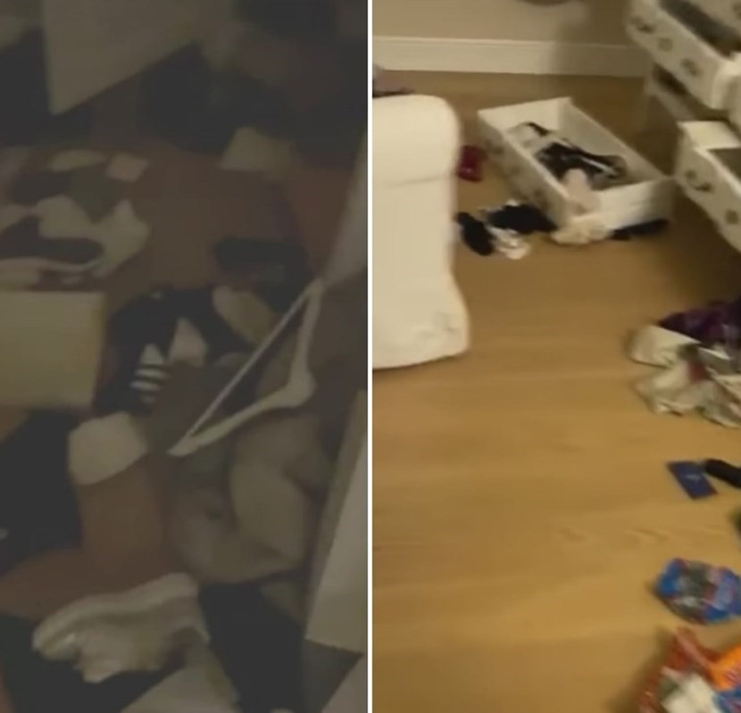 La casa di Ribery a soqquadro