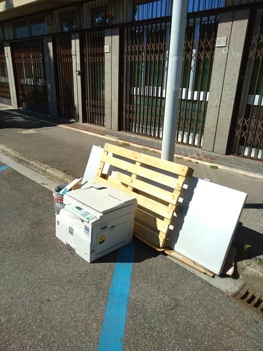 discarica a cielo aperto