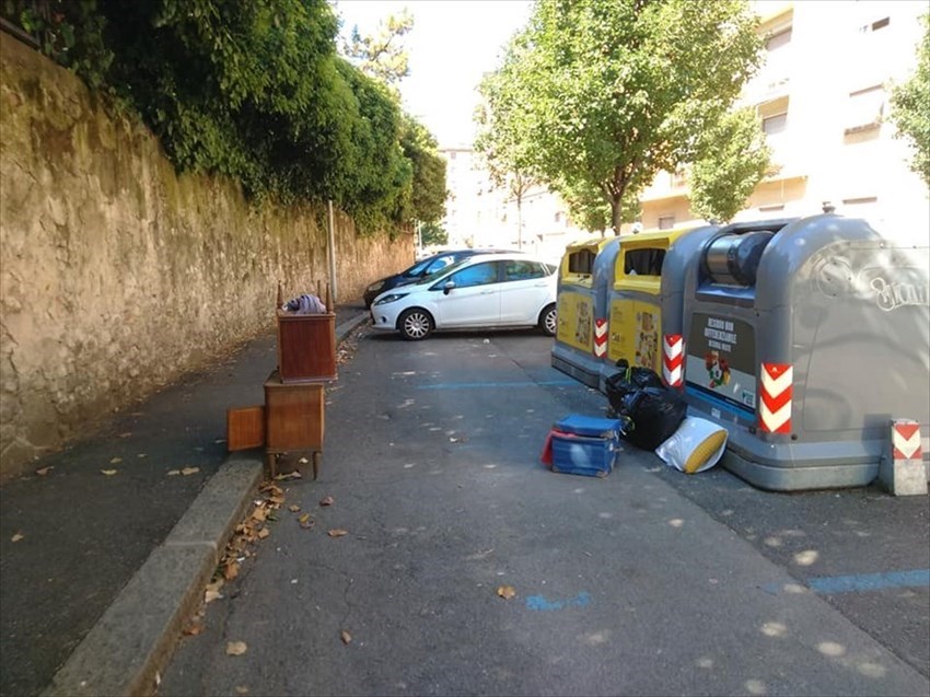 discarica a cielo aperto