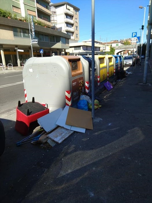 discarica a cielo aperto