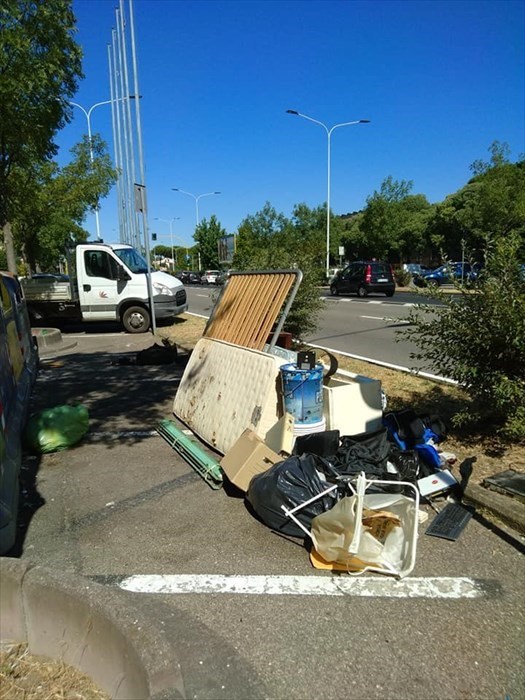 discarica a cielo aperto