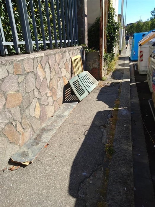 discarica a cielo aperto