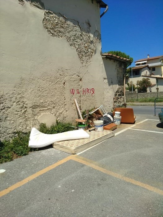 discarica a cielo aperto