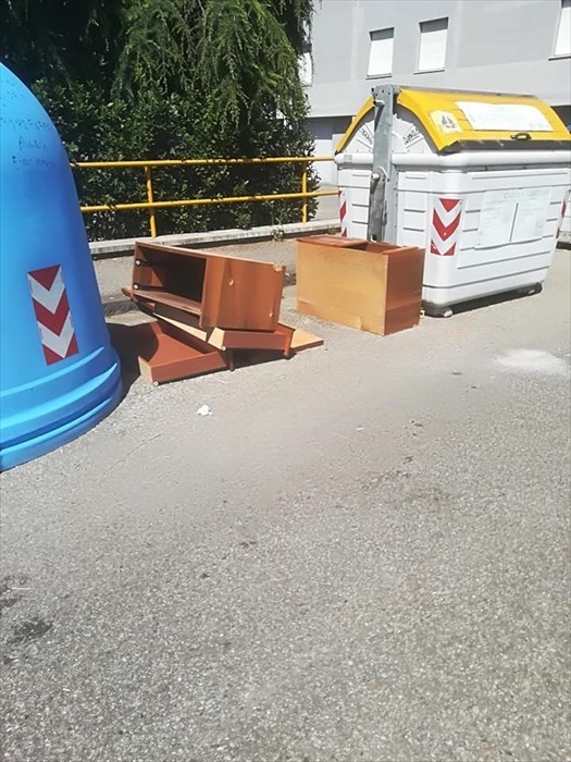 discarica a cielo aperto