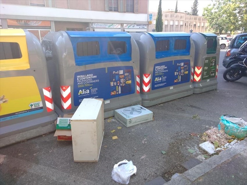 discarica a cielo aperto