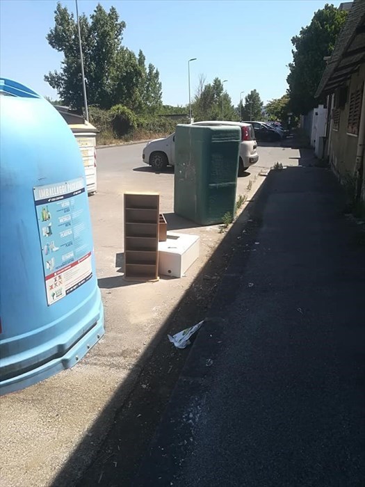 discarica a cielo aperto