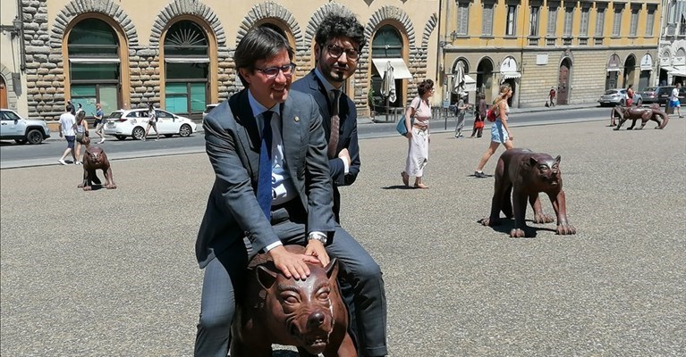 Il sindaco Nardella e l'Assessore Sacchi