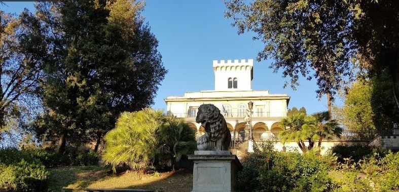 Il parco di Villa Fabbricotti