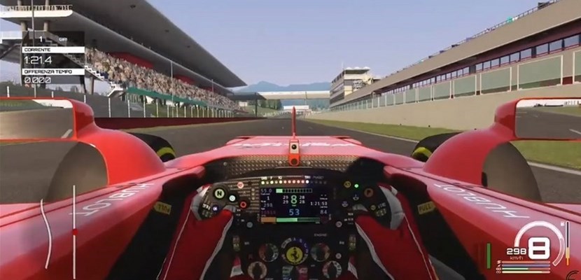 Formula 1 Mugello simulatore