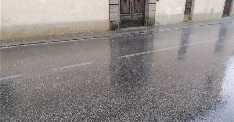Il temporale su Firenze