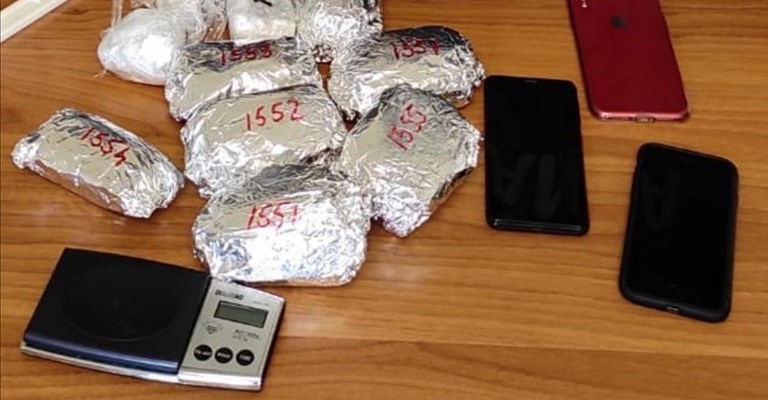 La droga sequestrata