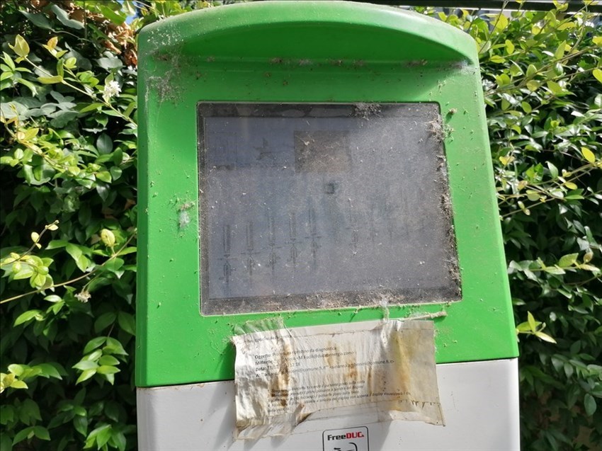 La colonnina di ricarica