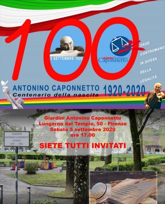 La cerimonia di sabato per ricordare Caponnetto