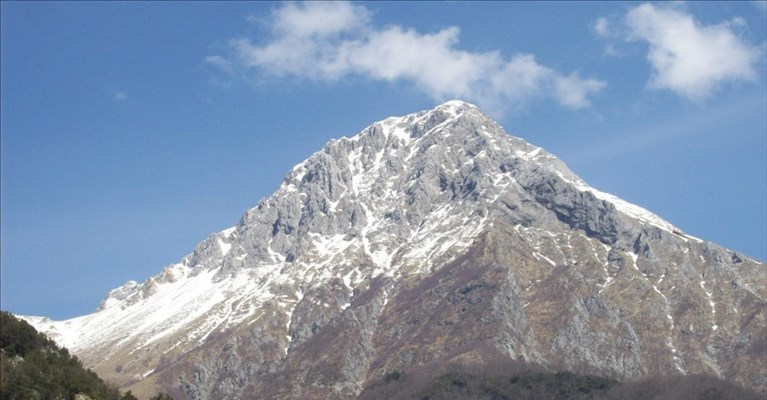 la cima del Pania della Croce