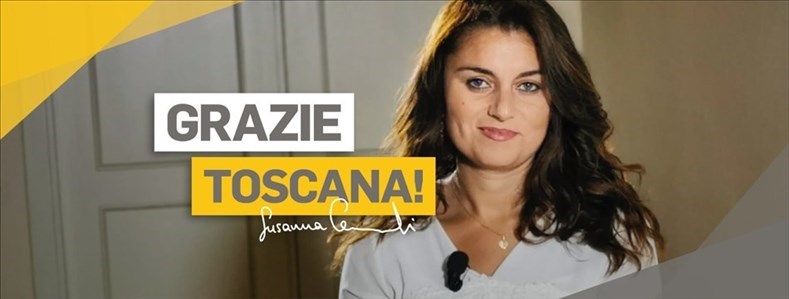 Susanna Ceccardi ringrazia la Toscana ed è pronta a tornare a Bruxelles