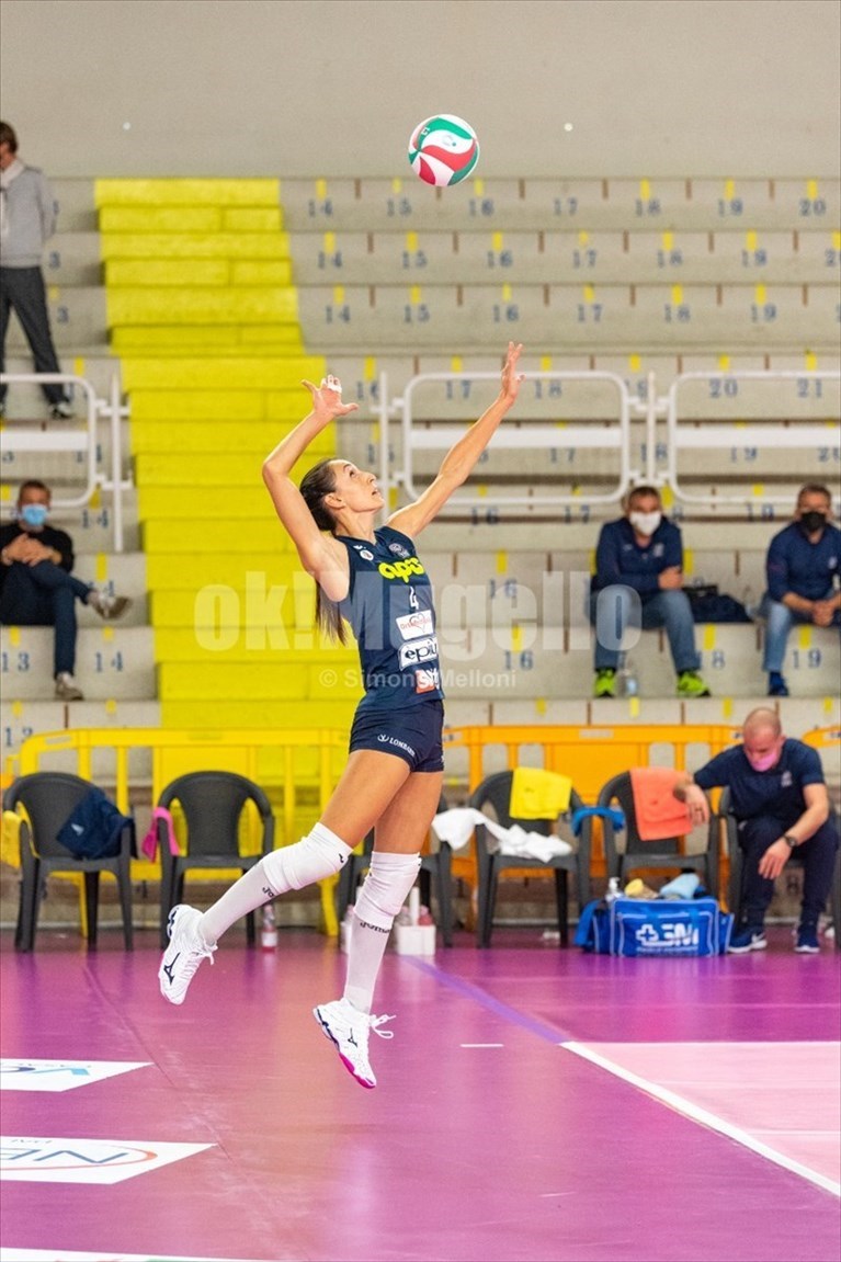 La schiacciatrice del VBC E'PIU' Casalmaggiore Laura Partenio (4)