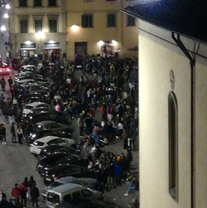 La folla in Santo Spirito pareva ieri un lontano ricordo